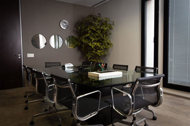 Sala de reuniões Ethos Consultoria e Integridade do seu negócio.